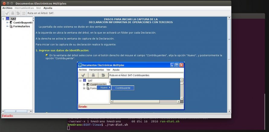 I.. DIOT-2014 en linux I.. DIOT-2014 en linux