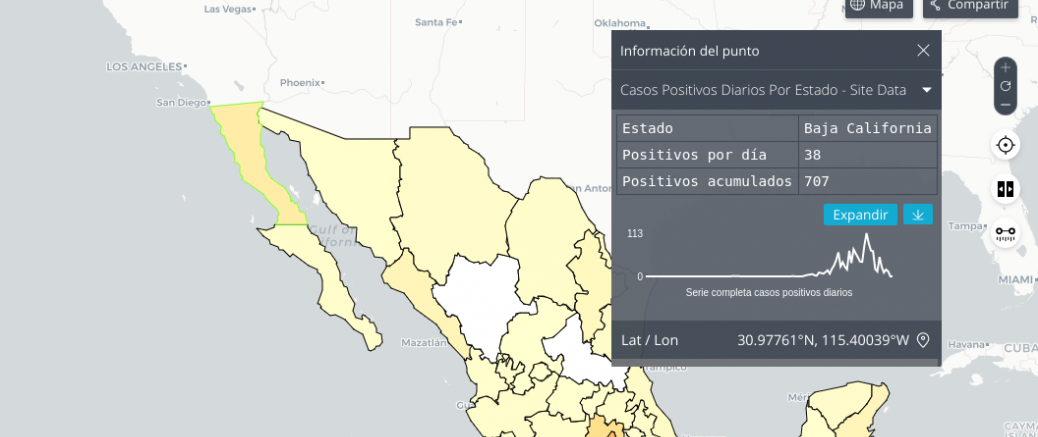 Sobre el mapa COVID19 MX Sobre el mapa COVID19 MX